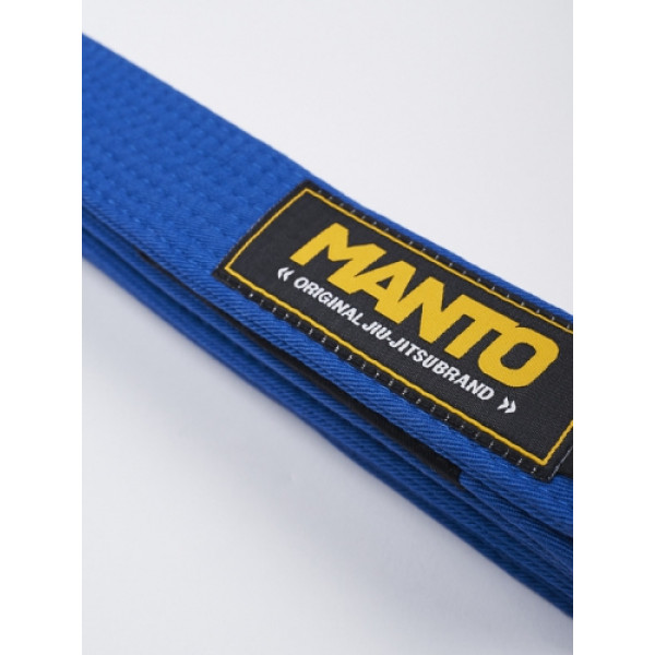Пояс для кимоно MANTO Original BJJ Belt Blue