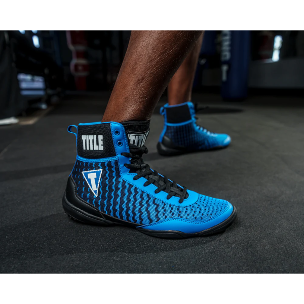 Боксерки Title Boxing Predator II Shoes 2.0 Black Blue