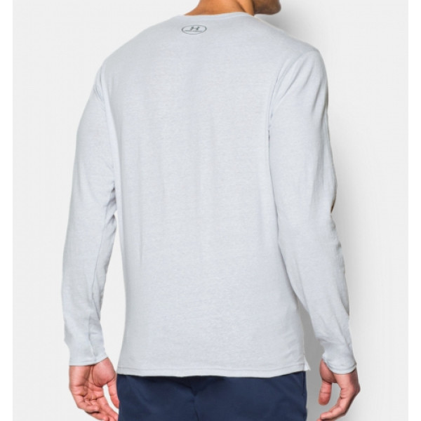 Лонгслів Under Armour Henley T-Shirt Air Force Gray Heather