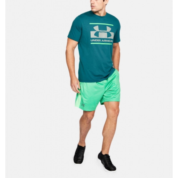 Футболка Under Armour Blocked Sportstyle Logo T-Shirt Green