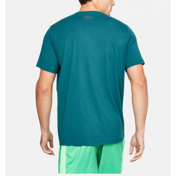 Футболка Under Armour Blocked Sportstyle Logo T-Shirt Green