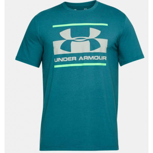 Футболка Under Armour Blocked Sportstyle Logo T-Shirt Green