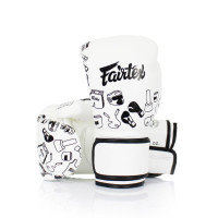 Боксерські рукавиці Fairtex BGV14W Art Collections Graffiti White