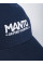 Бейсболка Manto Snapback Cap Logotype Navy Blue