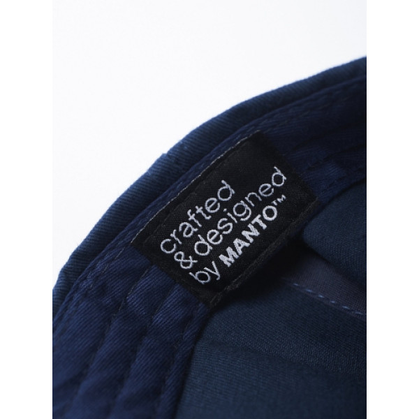 Бейсболка Manto Snapback Cap Logotype Navy Blue