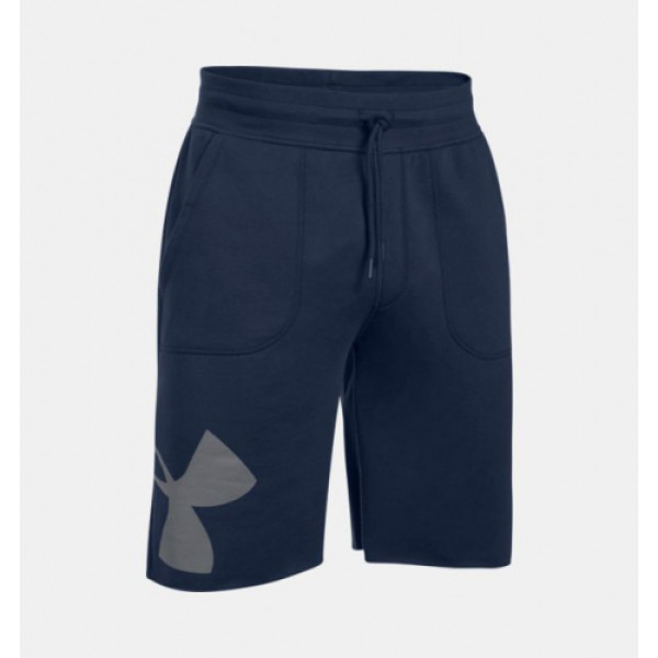 Шорти Under Armour Rival Fleece Exploded Logo Midnight Navy