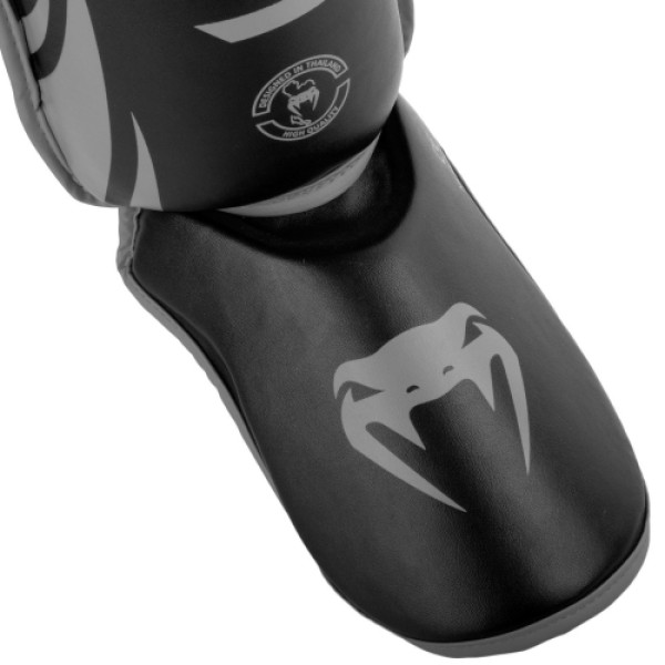 Захист гомілкостопу Venum Challenger Standup Shinguards Black Grey