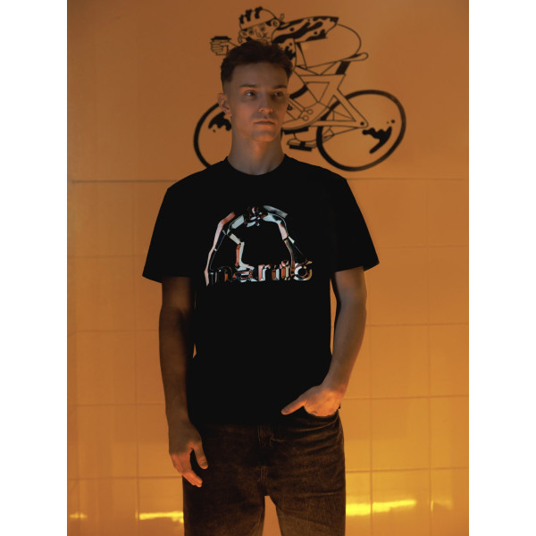 Футболка MANTO t-shirt METAL black