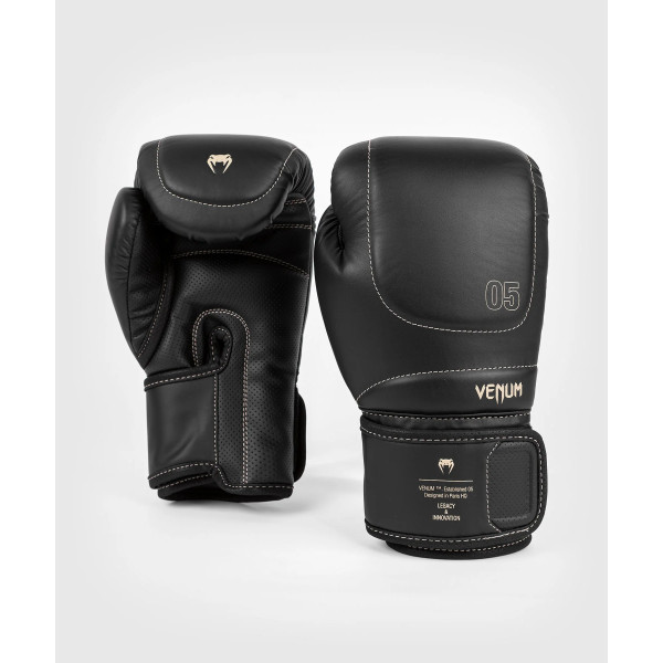Боксерські рукавички Venum Impact Evo Boxing Gloves - Black Beige