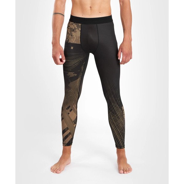 Компресійні штани Venum Gorilla Jungle Spats - Sand Black