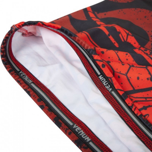 Рашгард Venum Crimson Viper Rashguard Short Sleeves Black Red