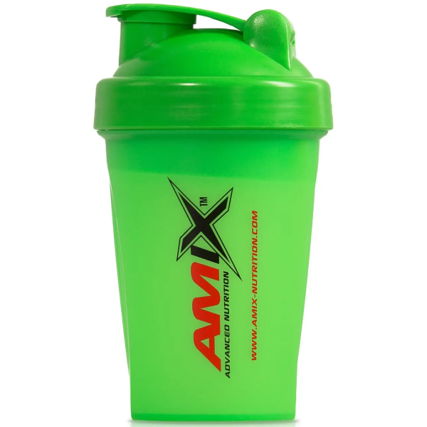 Пластиковий шейкер Amix Shaker Mini 400ml Neon Green