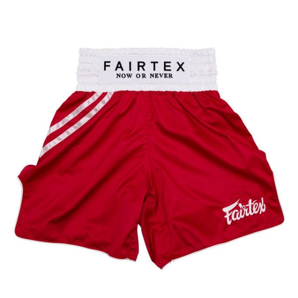 Боксерські шорти Fairtex BT2008 Boxing Trunks Classic Red