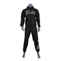 Костюм-сауна Fairtex VS3 Vinyl Sweat Suit Black Grey