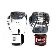 Боксерські рукавиці Twins Fancy FBGVL3-TW5 White Black