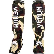 Захист гомілкостопу Venum Kontact Shinguards Cotton Forest Camo