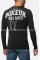 Лонгслів Boxeur Des Rues UFC Round Neck T-Shirt Long Sleeve Black