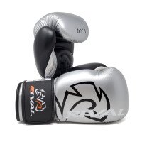 Боксерські рукавиці Rival RB7 Fitness and Bag Glove Silver Black