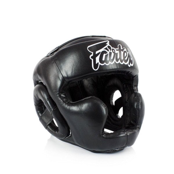Дитячий боксерський шолом Fairtex HGK15 Headguard for Kids Black
