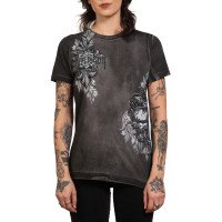 Жіноча футболка Affliction Seductive Tee Charcoal