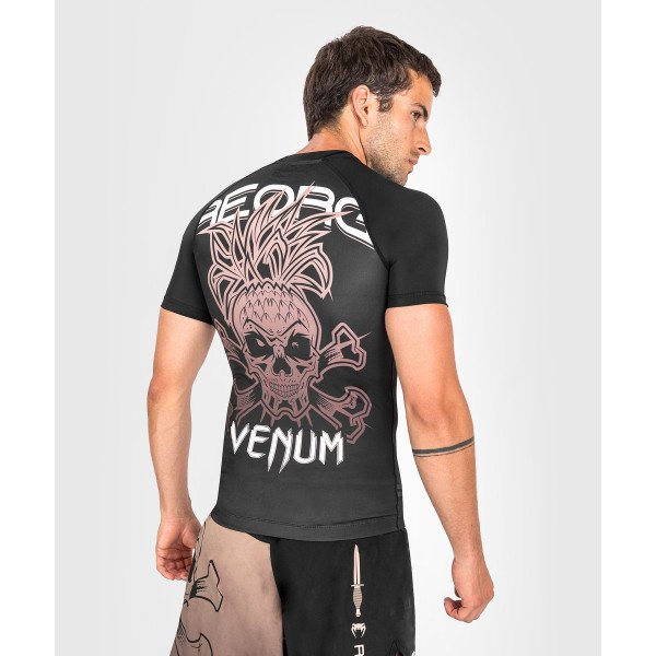 Рашгард Venum Reorg Rashguard Short Sleeves Black