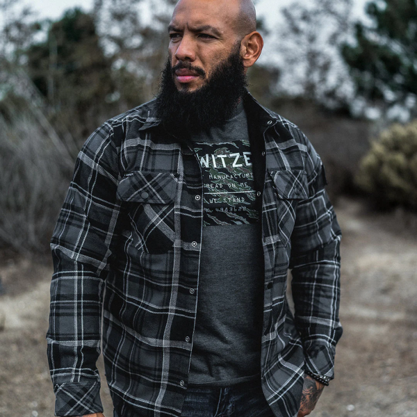 Двостороння сорочка Howitzer Brigade Longsleeve Flannel Black
