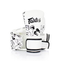 Боксерські рукавиці Fairtex BGV14W Art Collections Graffiti White