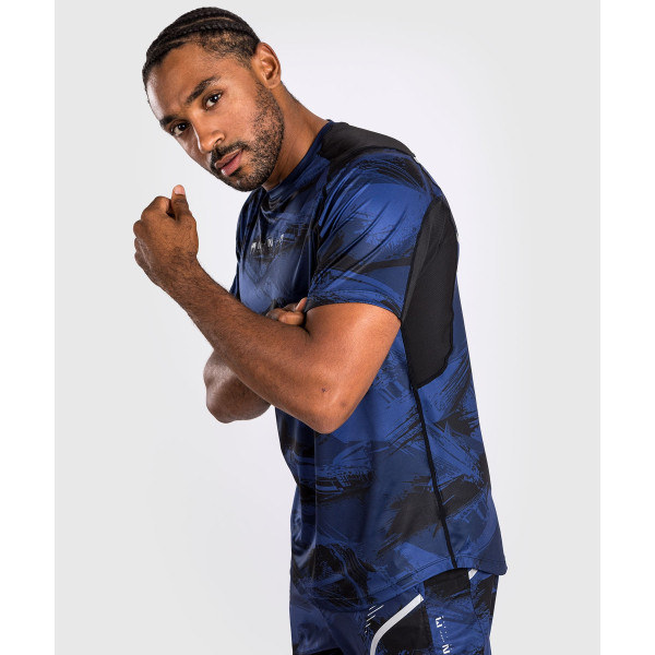 Тренувальна футболка Venum Electron 3.0 Dry-Tech T-shirt Navy