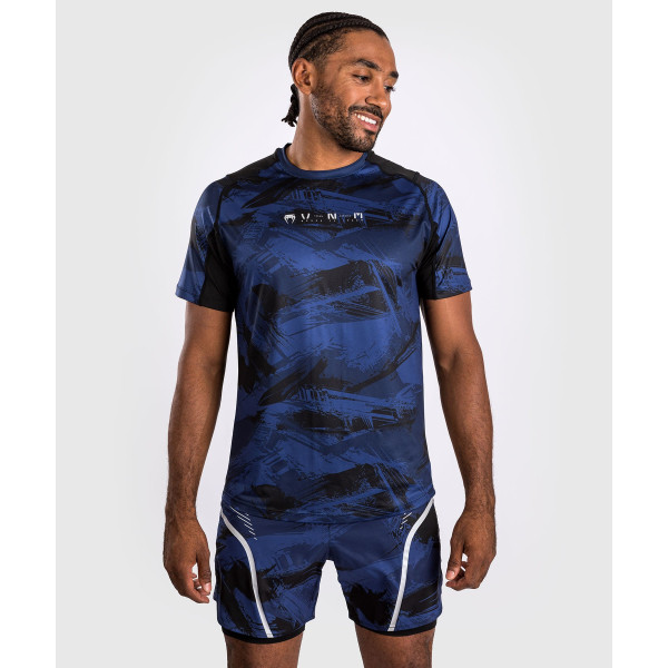 Тренувальна футболка Venum Electron 3.0 Dry-Tech T-shirt Navy