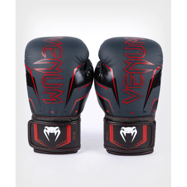 Боксерські рукавички Venum Elite Evo Boxing Gloves - Navy Black Red