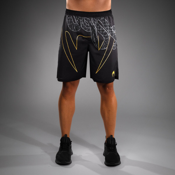 Тренувальні шорти Venum Serpenti Training Shorts Black Silver Gold