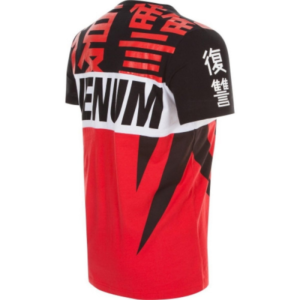 Футболка Venum Revenge T-Shirt Red Black
