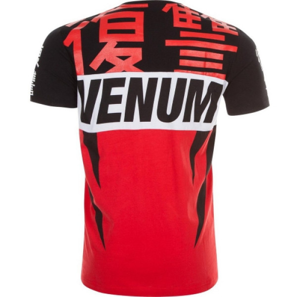 Футболка Venum Revenge T-Shirt Red Black
