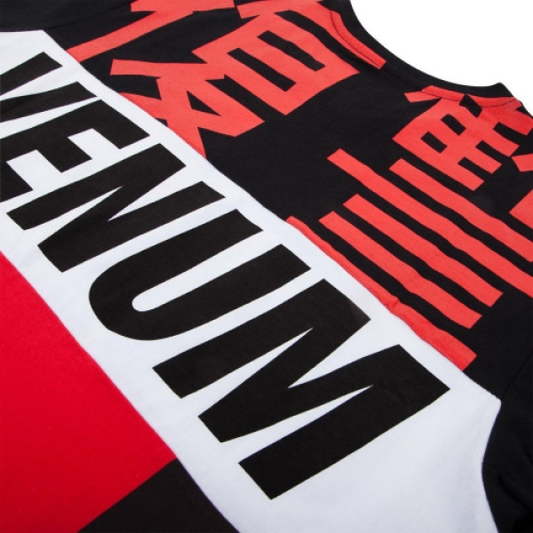 Футболка Venum Revenge T-Shirt Red Black