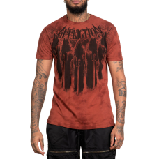 Футболка Affliction Foreboding Sienna Tea Stain