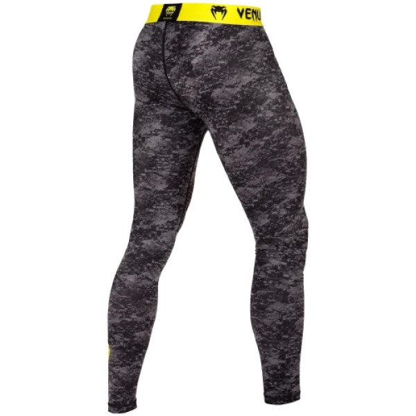 Компресійні штани Venum Tramo Spats Black Yellow