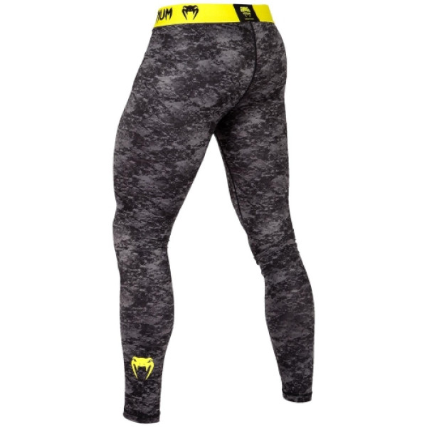 Компресійні штани Venum Tramo Spats Black Yellow