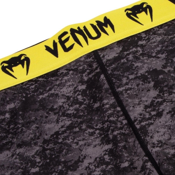 Компресійні штани Venum Tramo Spats Black Yellow