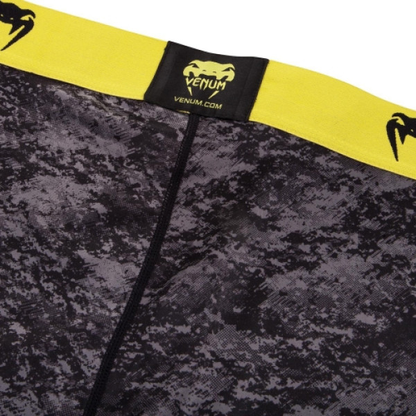Компресійні штани Venum Tramo Spats Black Yellow