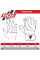 Рукавички для спортзалу RDX L4 Open Finger Weightlifting Gym Gloves Grey
