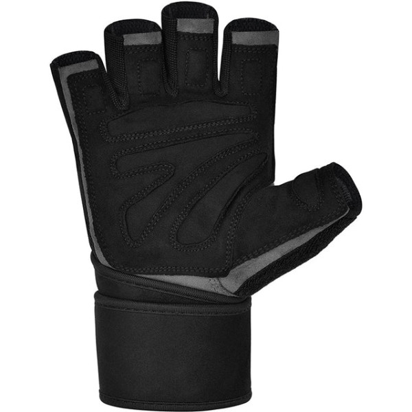 Рукавички для спортзалу RDX L4 Open Finger Weightlifting Gym Gloves Grey