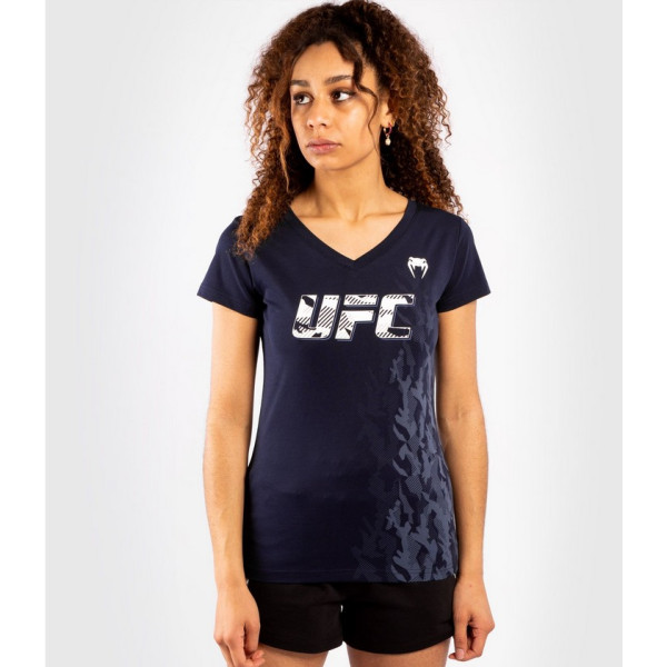 Жіноча футболка Venum Official UFC Fight Week Navy Blue