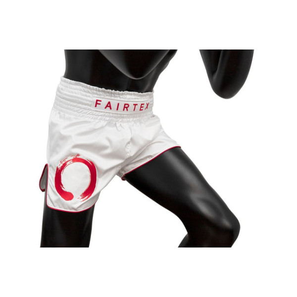 Тайські шорти Fairtex BS1918 Enso White