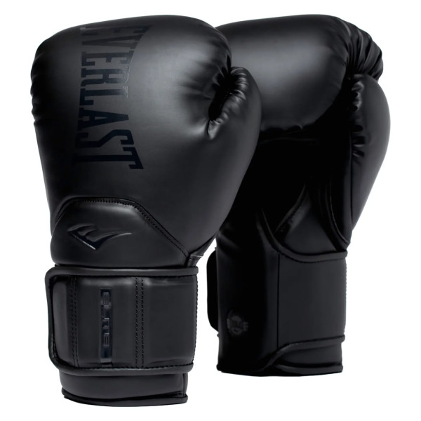Боксерські рукавиці Everlast Pro Elite 2 Boxing Gloves Hook & Loop Black