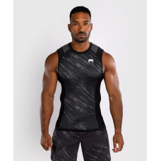 Рашгард Venum Rapid Sleeveless Rashguard - Black/Storm Grey