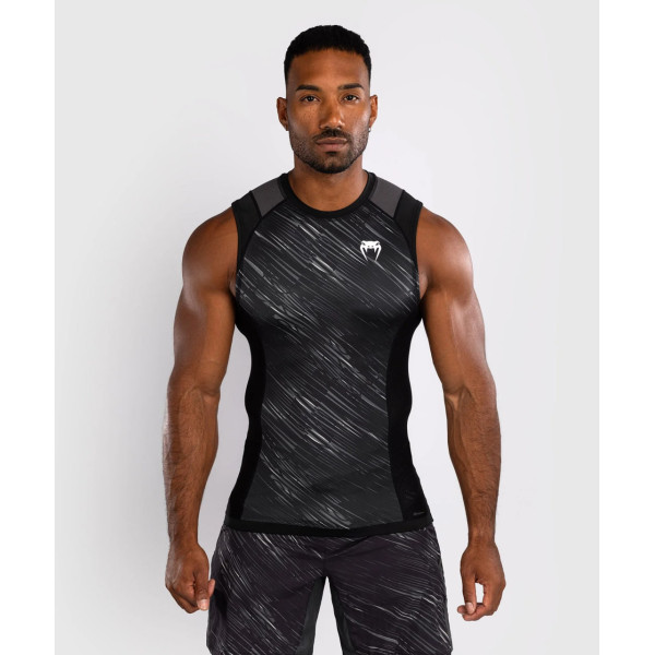 Рашгард Venum Rapid Sleeveless Rashguard - Black/Storm Grey