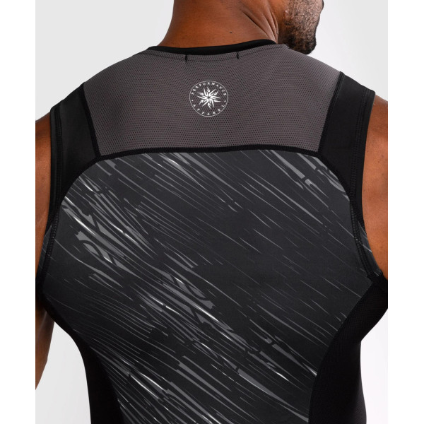 Рашгард Venum Rapid Sleeveless Rashguard - Black/Storm Grey