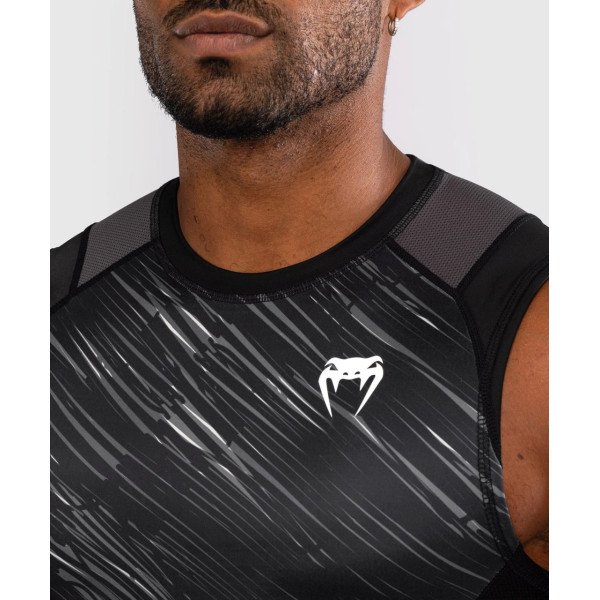 Рашгард Venum Rapid Sleeveless Rashguard - Black/Storm Grey