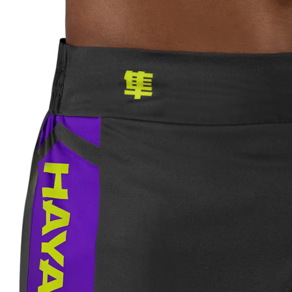 Шорти Hayabusa Icon Kickboxing Shorts Black Neon