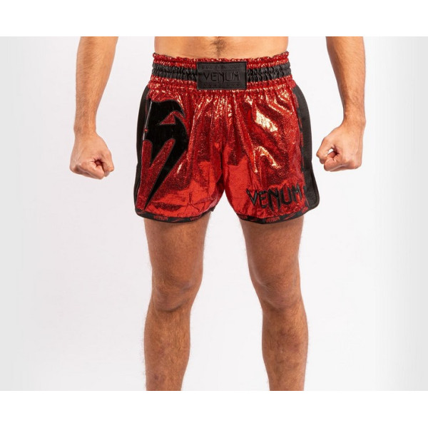 Шорти для тайського боксу Venum Giant Foil Red Black